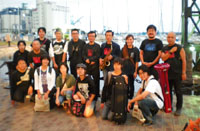 岡山のビッグバンド「カウントハードジャズオーケストラ 」と交流1(2009.09.21)